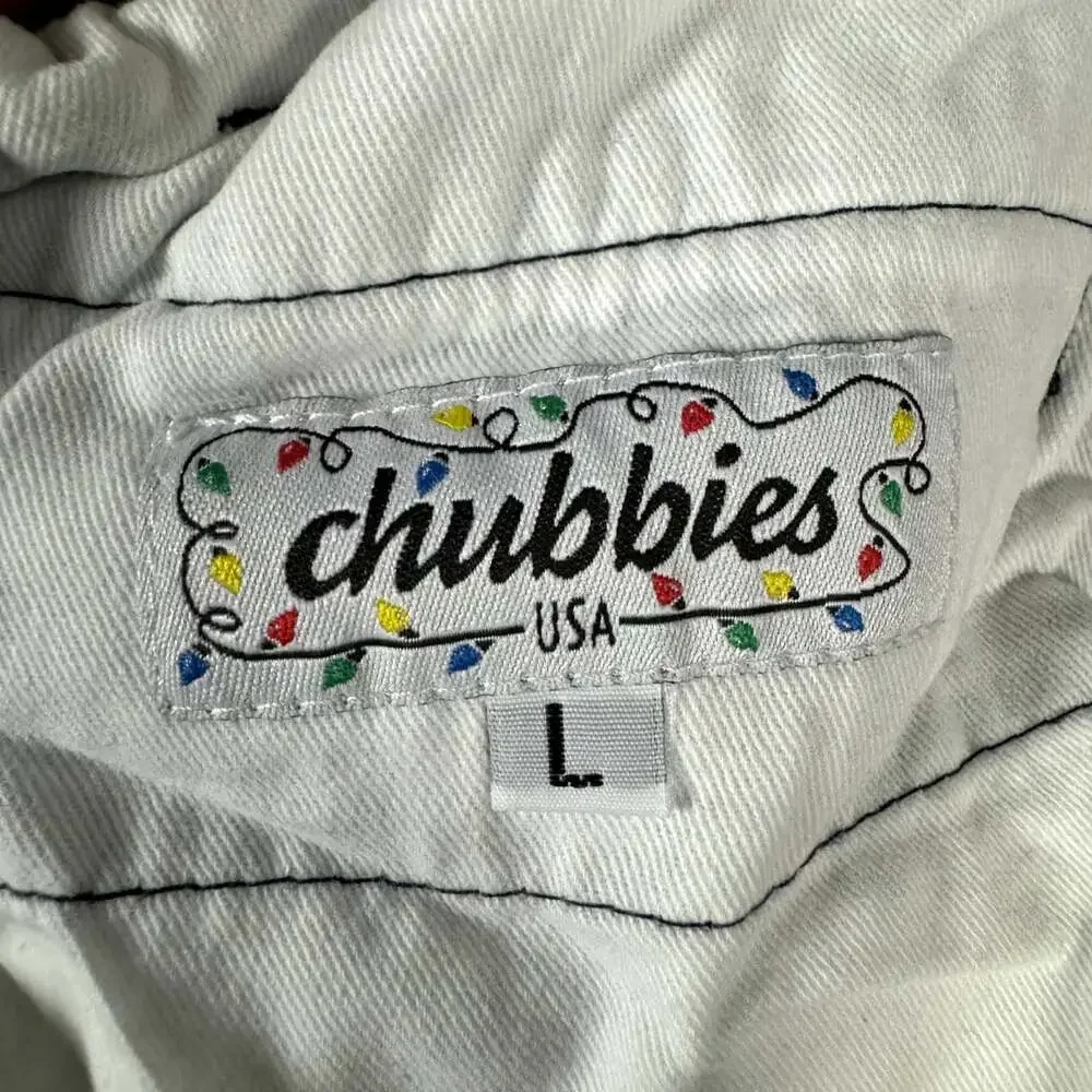 Chubbies Men's Size Large Christmas Gnome 5